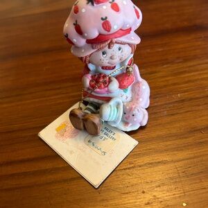 1980s Strawberry Shortcake Fine Porcelain Figurine